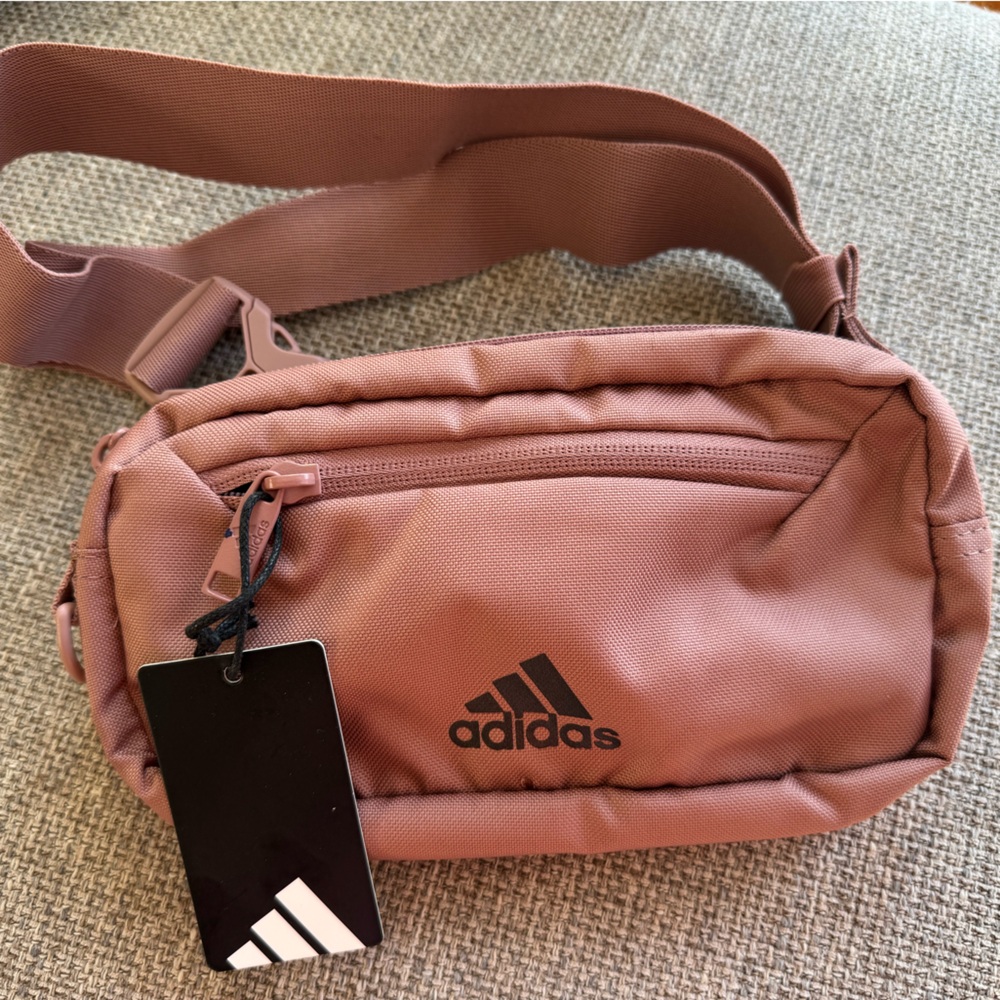 Adidas Women’s warm clay Pink Belt Bag